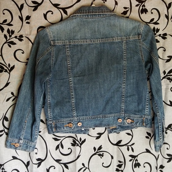 Denim jacket with front pockets - Picture 2 of 4